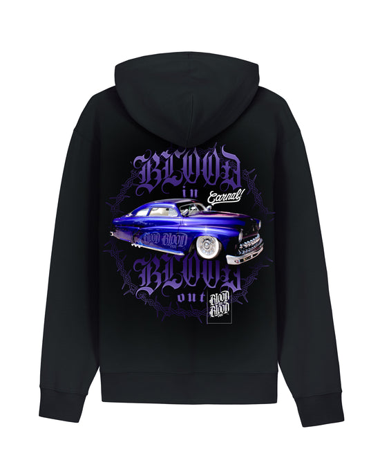 Oldschool Zip Hoodie Black - Aneyone UG