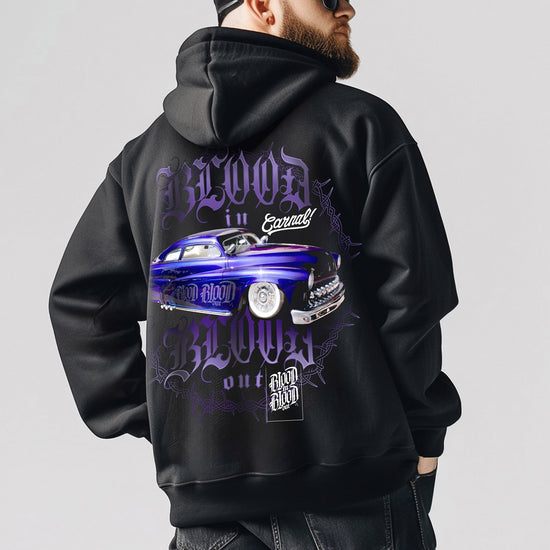 Oldschool Zip Hoodie Black - Aneyone UG