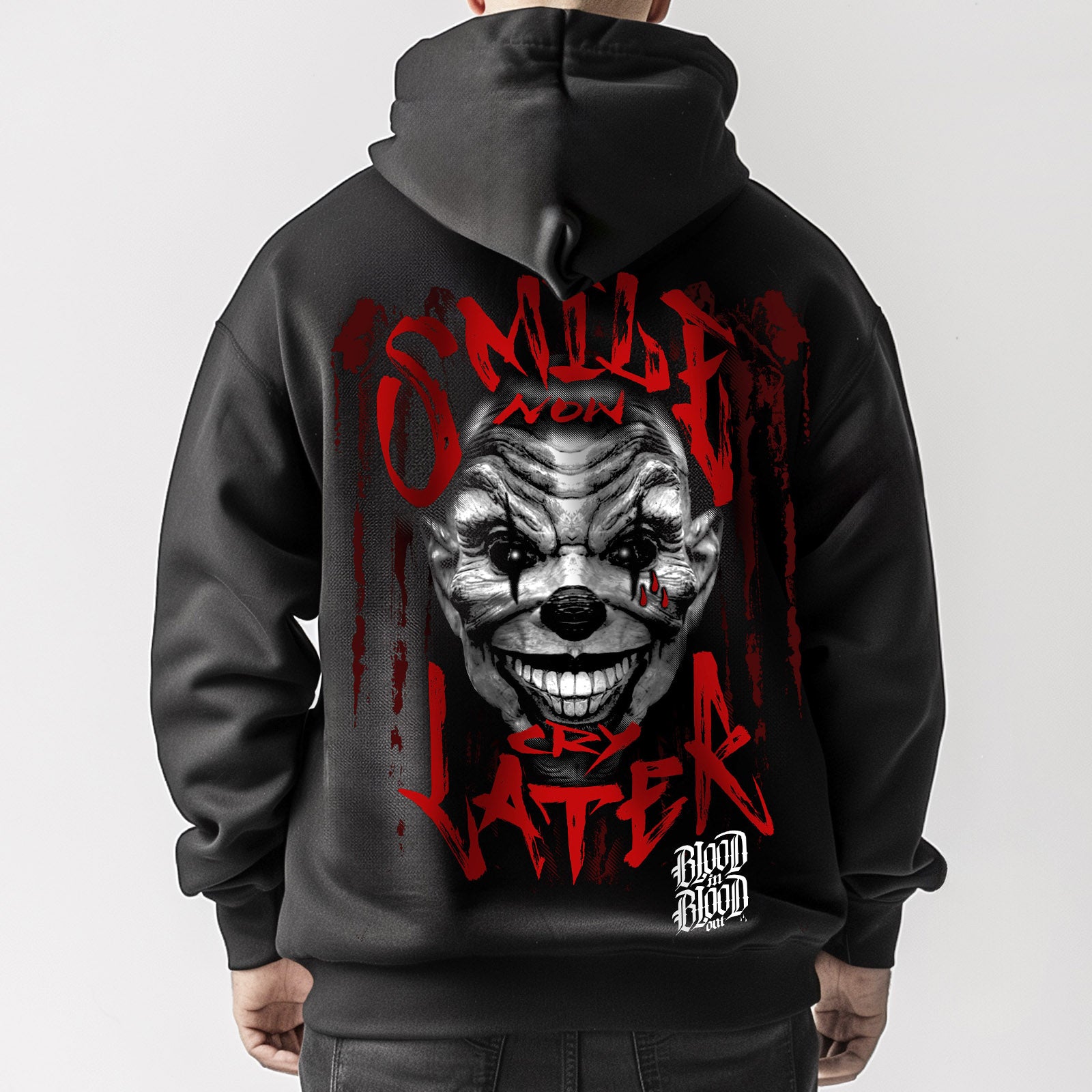 Dark Smile Hoodie Black - Aneyone UG