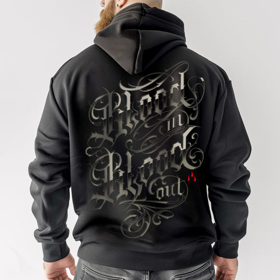 Old Classic Zip Hoodie Black - Aneyone UG