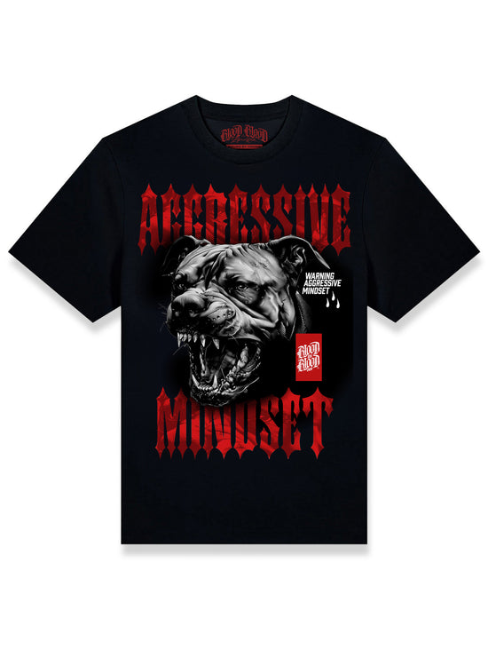 Aggressive T-Shirt black - Aneyone UG