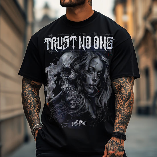 No Trust T-Shirt black - Aneyone UG