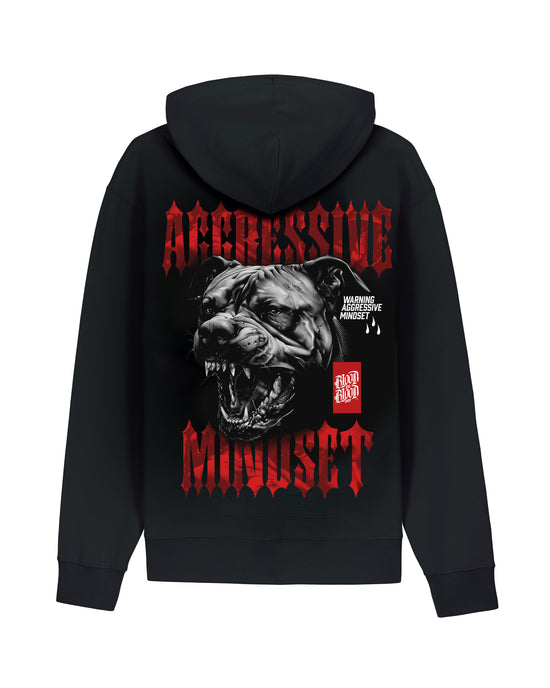 Aggressive Mindset Hoodie Black - Aneyone UG