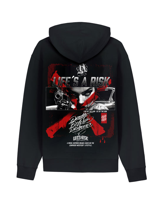 No Risk Hoodie Black