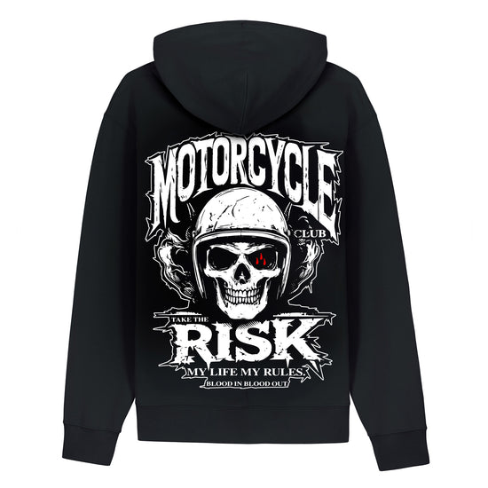 Motorcycle Hoodie Black