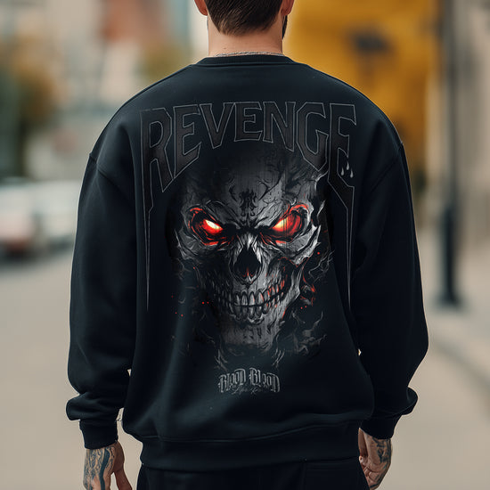 Revenge Eyes Sweatshirt Black