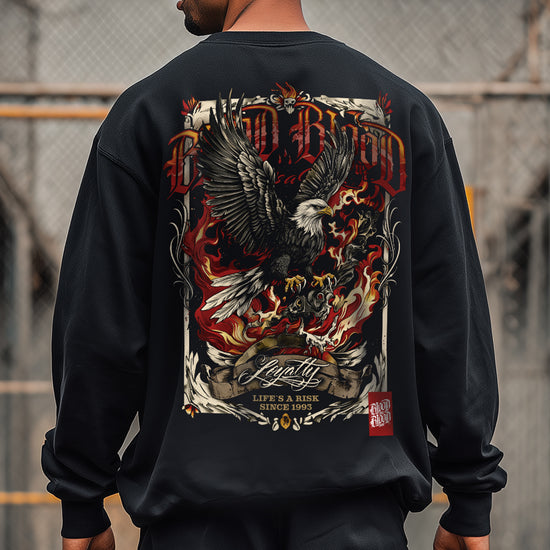 Wings Sweatshirt Black