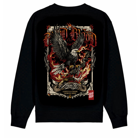 Wings Sweatshirt Black