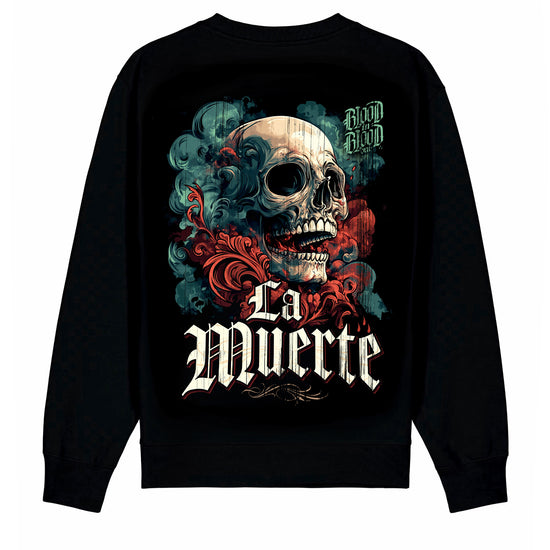 Skull Muerte Sweatshirt Black