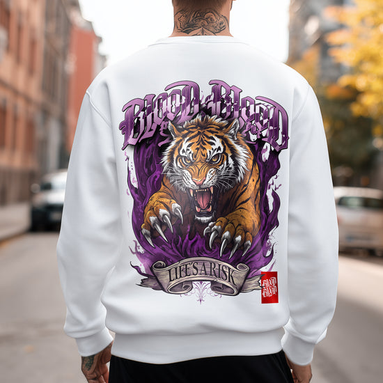 Tiger Blood Sweatshirt White