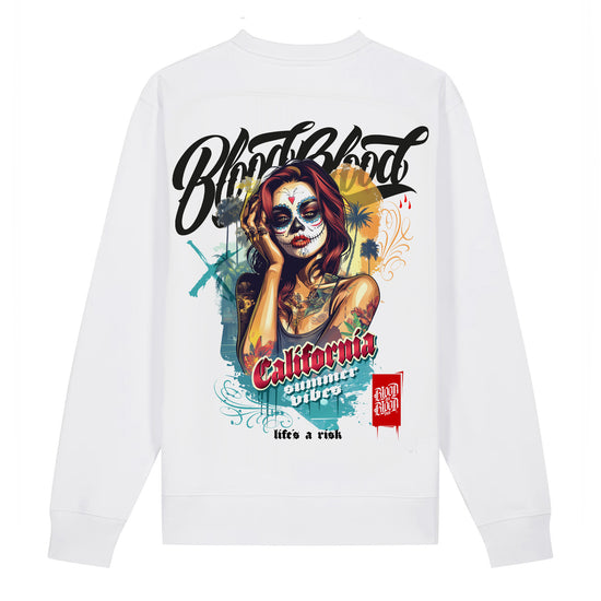 Vibes Sweatshirt White