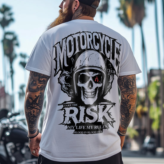 Motorcycle T-Shirt white