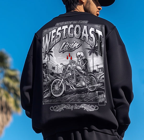 Westcoast Livin Sweatshirt Black