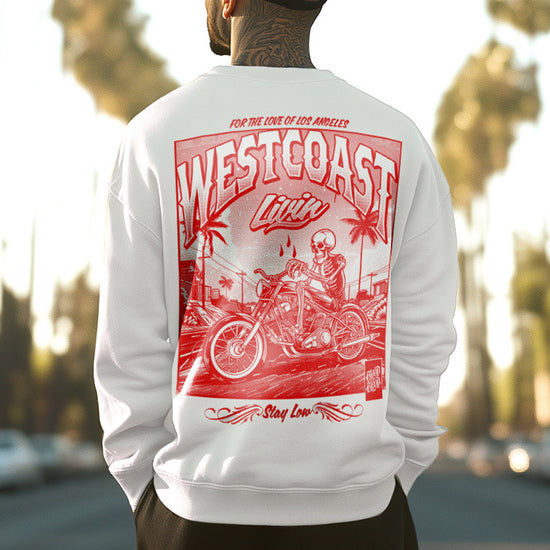 Westcoast Livin Sweatshirt White