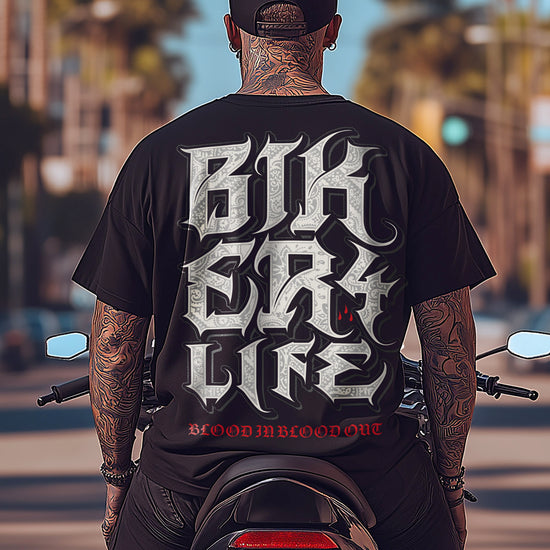 Biker 4 Life T-Shirt black