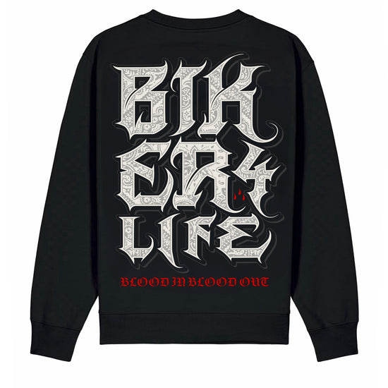 Biker 4 Life Sweatshirt Black