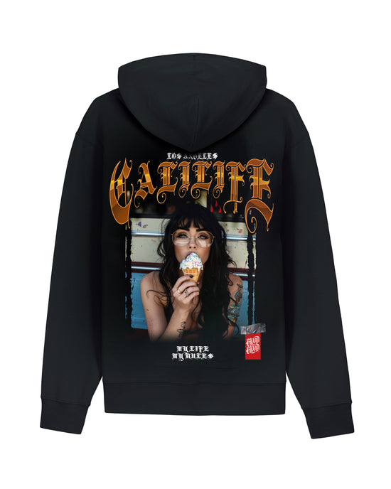 Cali Life Zip Hoodie Black - Aneyone UG