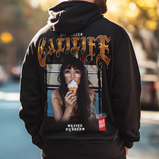 Cali Life Zip Hoodie Black - Aneyone UG