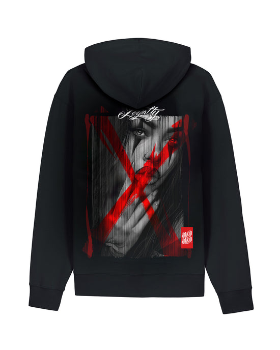 Whisper Zip Hoodie Black