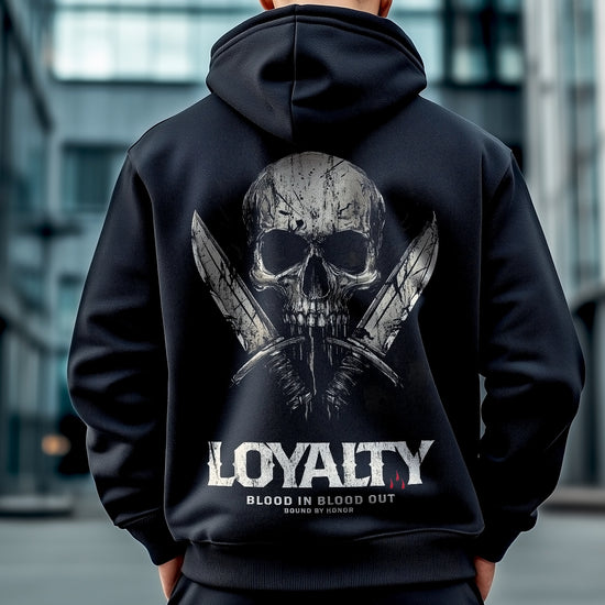 Loyalty Zip Hoodie Black
