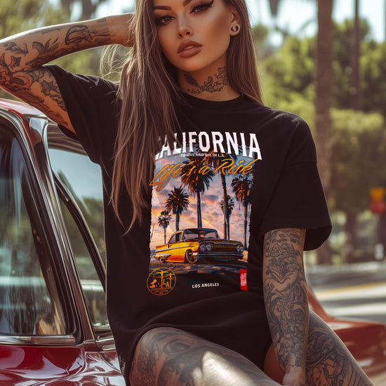 California T-Shirt Women black