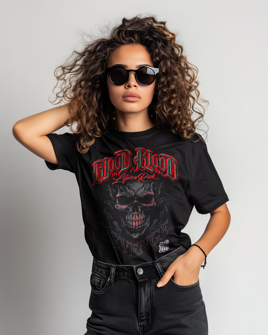 Dark Revenge T-Shirt Women black - Aneyone UG