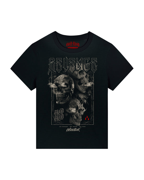 Revenge Skulls T-Shirt Women black - Aneyone UG