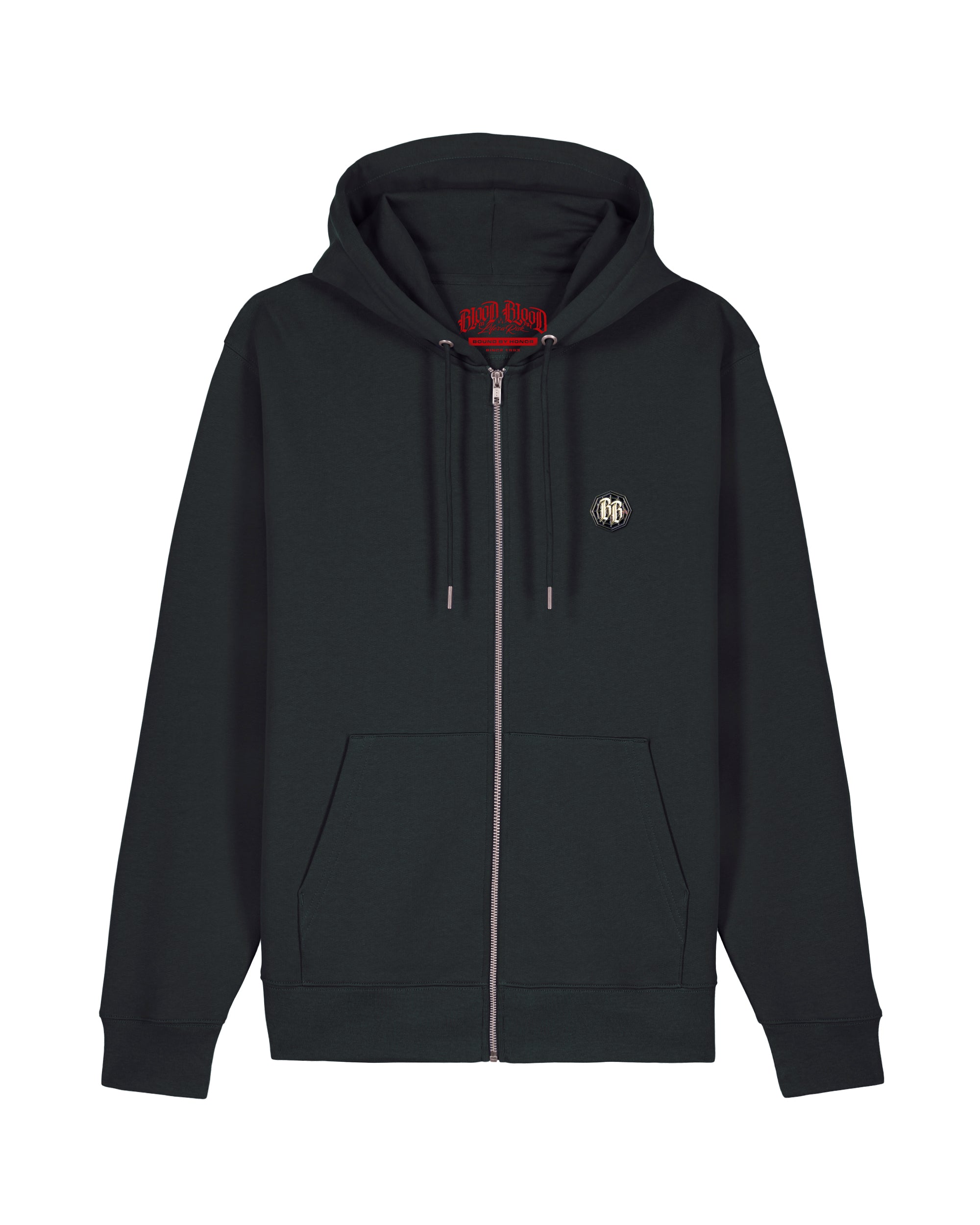 Dark Revenge Zip Hoodie Black - Aneyone UG