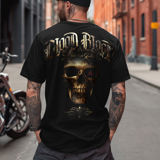Gold T-Shirt black