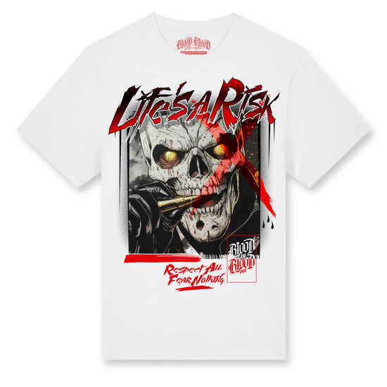 RISK BULLET T-Shirt white