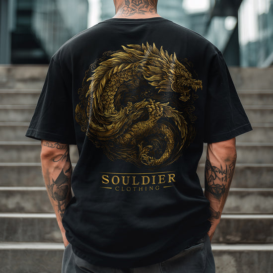 Dragon Gold T-Shirt black