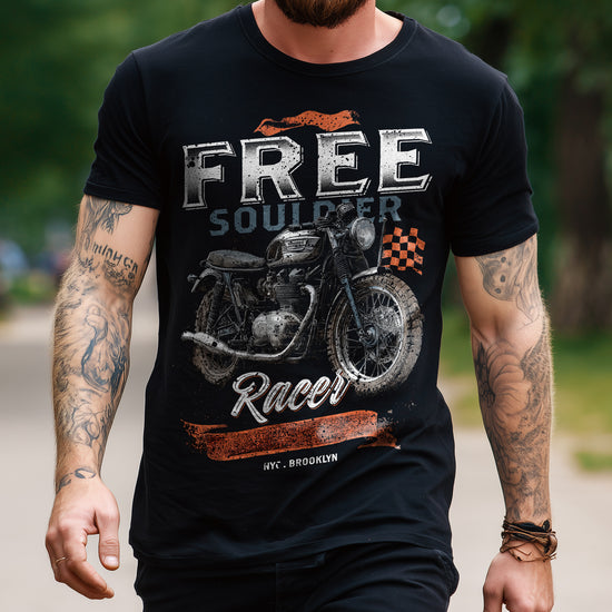 Free Racer T-Shirt black