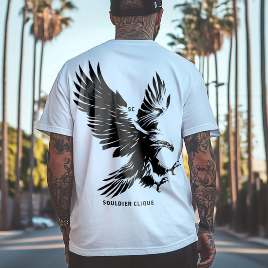 Eagle BW T-Shirt white