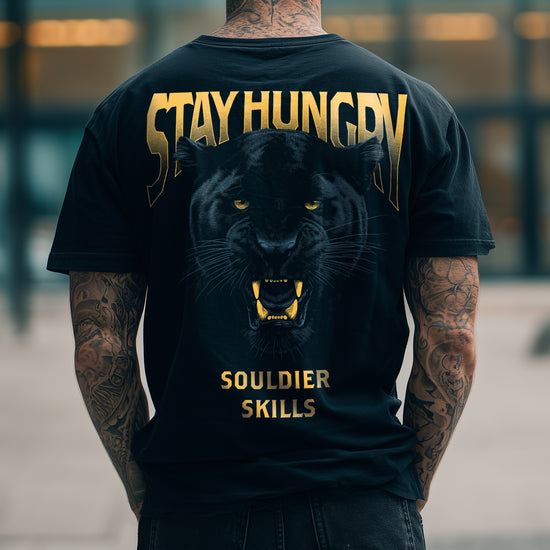 Stay Hungry T-Shirt black