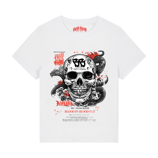 Tokio Skull T-Shirt Women white