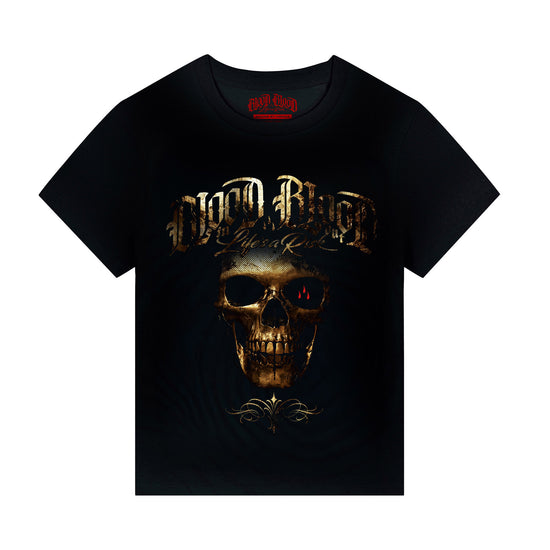 Gold T-Shirt Women black