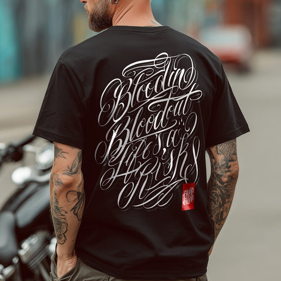 Script T-Shirt black