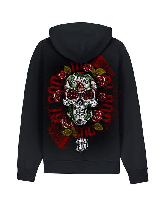 Calavera Candy Hoodie Black