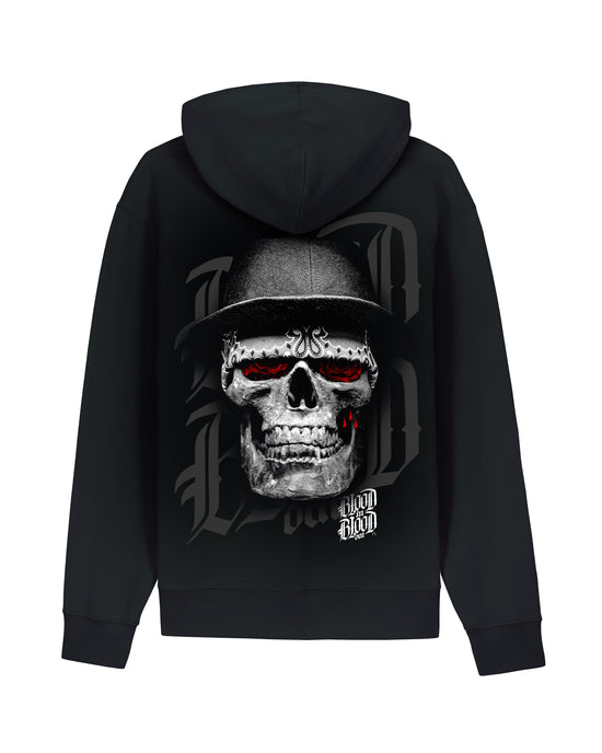 Bandana Hat Hoodie Black