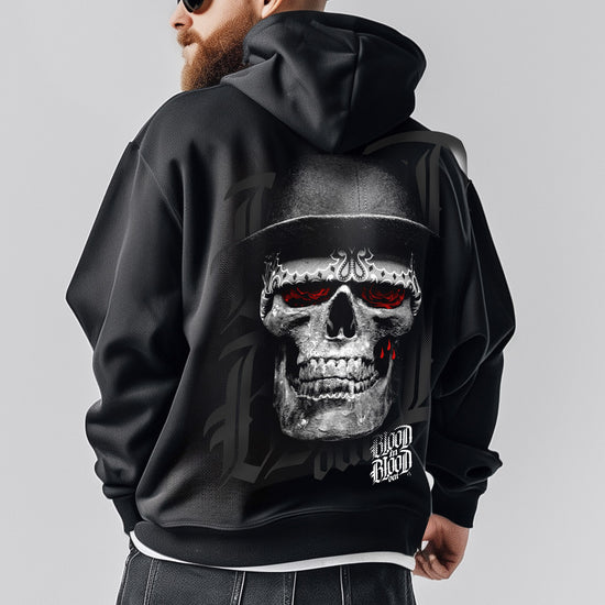 Bandana Hat Hoodie Black