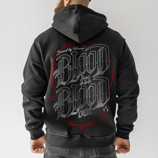 Logo Wire Hoodie Black