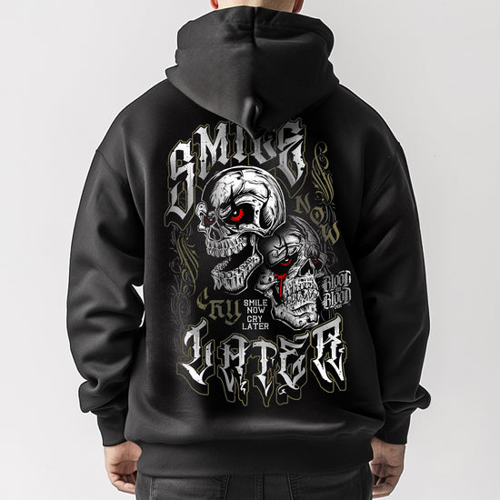 Cry Later Hoodie Black