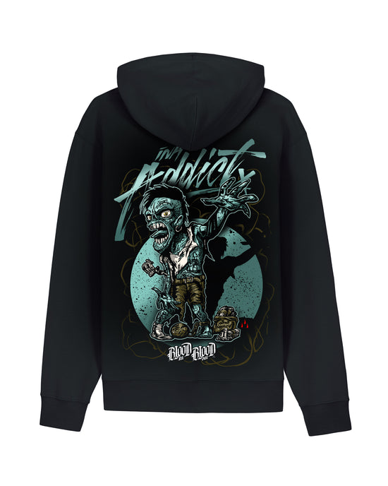 Addict Hoodie Black