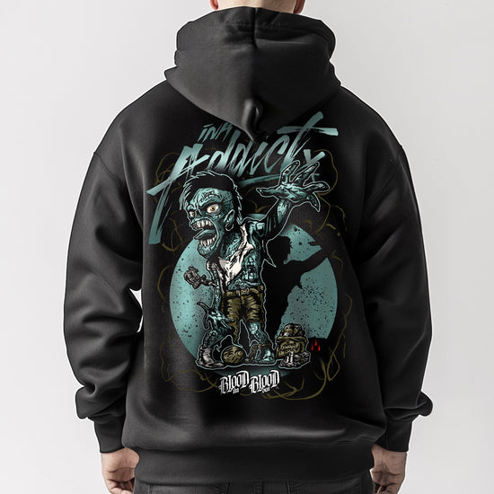 Addict Hoodie Black