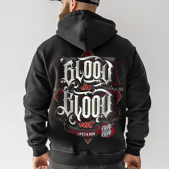 Crest Hoodie Black