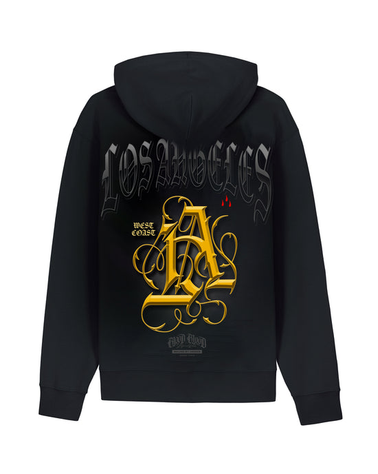 L.A. Gold Hoodie Black