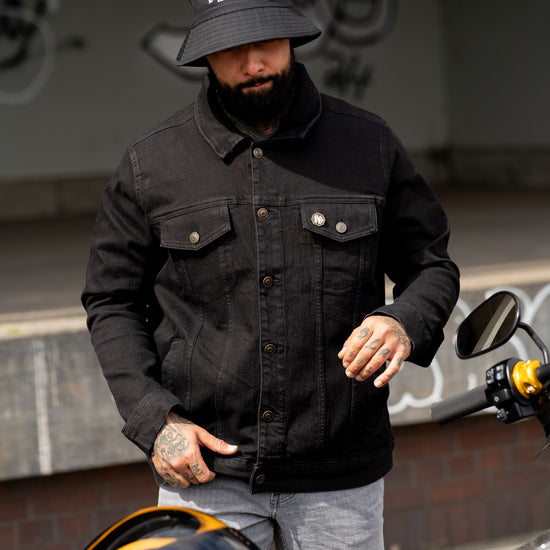 BC Denim Hemdjacke Black