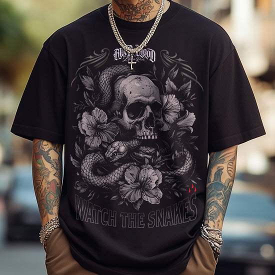 Watch the Snakes T-Shirt black