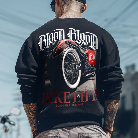 Bike Life Sweatshirt Black