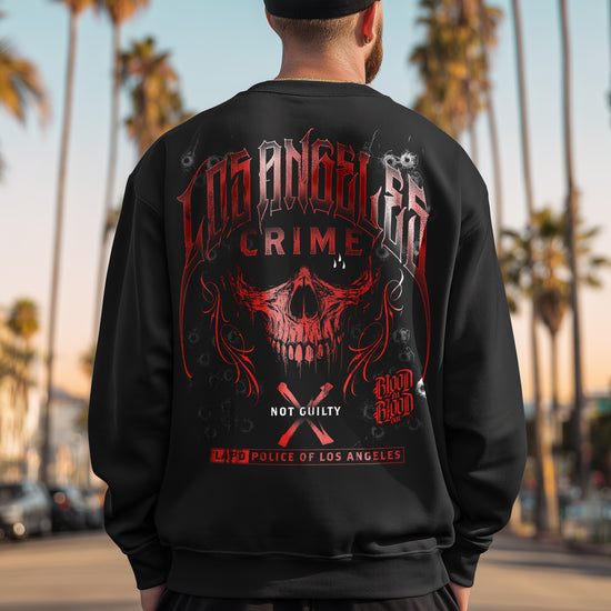 L.A. Crime Sweatshirt Black